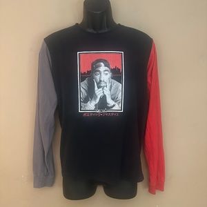 Tupac Shakur Poetic Justice Long Sleeve T Shirt Medium Gently worn 100% cotton